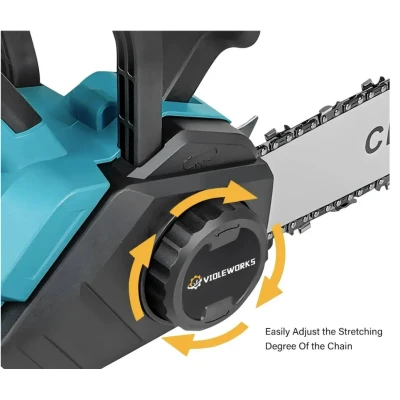 Drujba electrica fara fir 16 inch Motor Brushless 2300W cu 2 acumulatori 48V