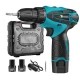 Masina de gaurit si insurubat (surubelnita) 12V cu 2 Acumulatori si 24 Accesorii