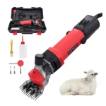 Masina electrica Profesionala pentru Tuns Oi si Capre 850W 220V cu 6 Trepte de Viteza Accesorii Incluse