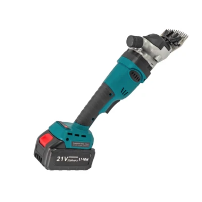 Masina de Tuns Oi fara Fir cu 2 Acumulatori 48V Lame Metalice reincarcabila