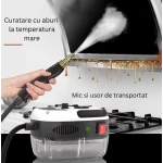 Aparat cu abur pentru curatat cu rezervor de 1000 ml putere 2500W cu functie de incalzire