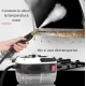 Aparat cu abur pentru curatat cu rezervor de 1000 ml putere 2500W cu functie de incalzire