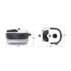 Aparat cu abur pentru curatat cu rezervor de 1000 ml putere 2500W cu functie de incalzire