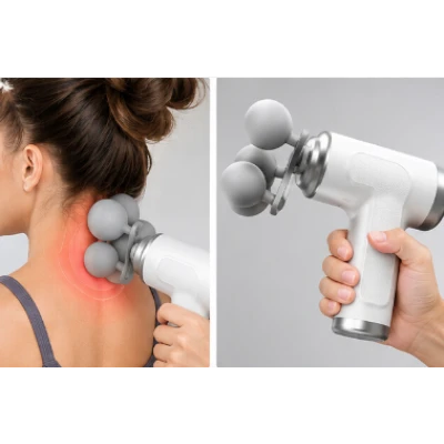 Aparat Electric de Masaj corporal portabil cu 9 capete maner ergonomic  JY680