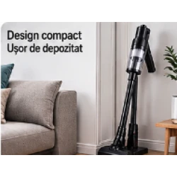Aspirator Vertical fara fir C6 MINI 2 In 1 portabil cu accesorii multiple pentru casa masina si birou