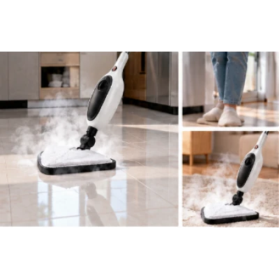 Mop Cu Aburi pentru curatat si dezinfectat 12 in 1 multifunctional
