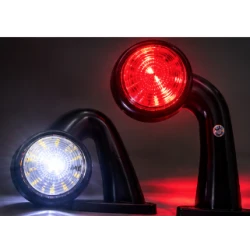 Set 2 Lampi LED pentru Camion remorca si Utilitar Pozitionare Diferita Lumina Rosie si Alba