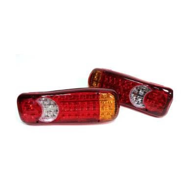 Set 2 Lampi Auto LED Spate cu 5 Functii 12V pentru Remorca si Camion