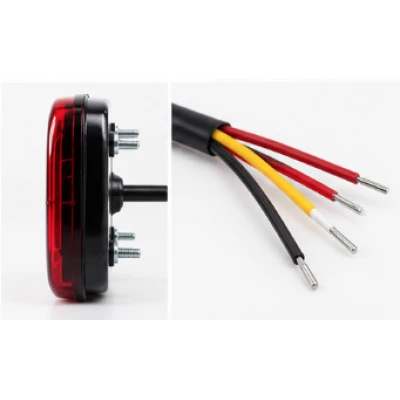 Set 2 Lampi Auto LED Spate cu 5 Functii 12V pentru Remorca si Camion