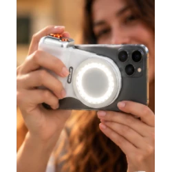 Suport Magnetic pentru Telefon cu Grip Foto si Lumina LED AS 50427