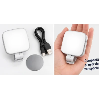 Lumina LED Magnetica pentru Telefon cu 40 LED si 3 Moduri de Lumina AS 32729