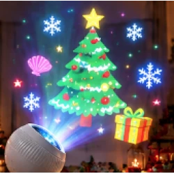 Proiector LED pentru Craciun si Decoratiuni Festive XKL Q13