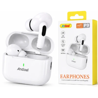 Casti Bluetooth TWS Wireless cu Carcasa de incarcare P9