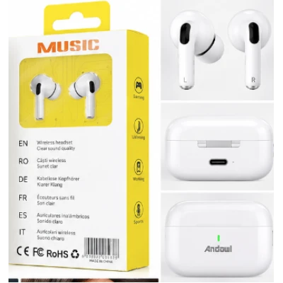 Casti Bluetooth TWS Wireless cu Carcasa de incarcare P9
