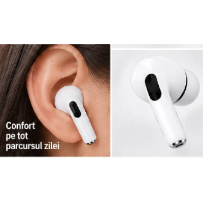 Casti Bluetooth TWS Wireless cu Carcasa de incarcare P9