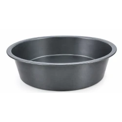 Tava Rotunda pentru Tort si Prajituri antiaderenta dimensiune 26,5 x 9,5 cm inalta
