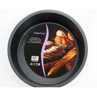Tava Rotunda pentru Tort si Prajituri antiaderenta dimensiune 26,5 x 9,5 cm inalta