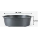 Tava Rotunda pentru Tort si Prajituri antiaderenta dimensiune 26,5 x 9,5 cm inalta