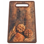 Tocator Dreptunghiular din PP cu Maner 37 × 23 cm Design Lemn