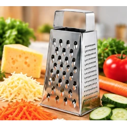 Razatoare de Bucatarie cu 4 Fete din Otel Inoxidabil Multifunctionala