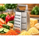 Razatoare de Bucatarie cu 6 Fete Multifunctionala din Otel Inoxidabil