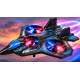 Jucarie Avion RC J20 Aircraft Fighter 2.4 GHz Giroscop 4 Motoare Telecomanda