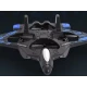 Jucarie Avion RC Starfighter 2.4 GHz Giroscop 4 Motoare Lumini LED 3 Trepte de Viteza 360