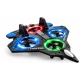 Jucarie Avion RC Starfighter 2.4 GHz Giroscop 4 Motoare Lumini LED 3 Trepte de Viteza 360