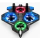 Jucarie Avion RC Starfighter 2.4 GHz Giroscop 4 Motoare Lumini LED 3 Trepte de Viteza 360