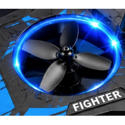 Jucarie Avion RC Starfighter 2.4 GHz Giroscop 4 Motoare Lumini LED 3 Trepte de Viteza 360