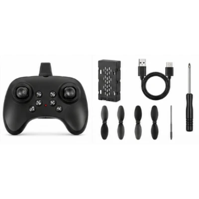 Jucarie Avion RC Starfighter 2.4 GHz Giroscop 4 Motoare Lumini LED 3 Trepte de Viteza 360