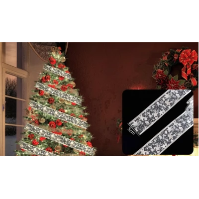 Panglica Luminoasa de Craciun 5M LED AURIE Alimentare la Priza decorativa
