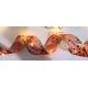 Panglica Luminoasa de Craciun 5M LED ROSIE CU AURIU Alimentare la Priza decorativa