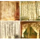 Instalatie Luminoasa Perdea LED 3 x 3 m cu 300 LED ALB CALD Telecomanda USB 10 siruri 1500 19