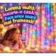 Instalatie Luminoasa Perdea LED 3 x 3 m cu 300 LED MULTICOLOR Telecomanda USB 10 siruri 1500 19