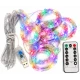 Instalatie Luminoasa Perdea LED 3 x 3 m cu 300 LED MULTICOLOR Telecomanda USB 10 siruri 1500 19