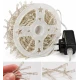 Instalatie Luminoasa LED MULTICOLORA cu 600 LED 30 metri fir alb cupru 1500 57 Decorativa
