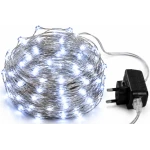 Instalatie Luminoasa LED ALB RECE cu 600 LED 30 metri fir alb cupru 1500 57 Decorativa