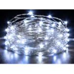 Instalatie Luminoasa LED ALB RECE cu 600 LED 30 metri fir alb cupru 1500 57 Decorativa