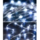 Instalatie Luminoasa LED ALB RECE cu 600 LED 30 metri fir alb cupru 1500 57 Decorativa