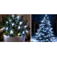 Instalatie Luminoasa LED ALB RECE cu 600 LED 30 metri fir alb cupru 1500 57 Decorativa