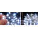 Instalatie Luminoasa LED ALB RECE cu 600 LED 30 metri fir alb cupru 1500 57 Decorativa