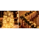 Instalatie Luminoasa LED ALB CALD cu 1000 LED 50 metri fir alb cupru 1500 58 Decorativa