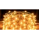Instalatie Luminoasa LED ALB CALD cu 1000 LED 50 metri fir alb cupru 1500 58 Decorativa
