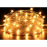 Instalatie Luminoasa LED ALB CALD cu 1000 LED 50 metri fir alb cupru 1500 58 Decorativa