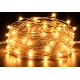 Instalatie Luminoasa LED ALB CALD cu 1000 LED 50 metri fir alb cupru 1500 58 Decorativa