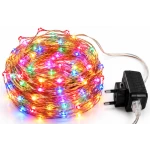 Instalatie Luminoasa LED MULTICOLOR cu 1000 LED 50 metri fir alb cupru 1500 58 Decorativa