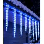 Instalatie de Craciun LED cu 8 Turturi Luminosi de 30 cm Lumina ALBASTRA 1500 20