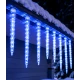 Instalatie de Craciun LED cu 8 Turturi Luminosi de 30 cm Lumina ALBASTRA 1500 20