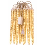 Instalatie de Craciun LED cu 8 Turturi Luminosi de 30 cm Lumina ALB CALD 1500 20